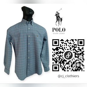 Polo Ralph Lauren Men's Medium Long Sleeve Button Down Shirt